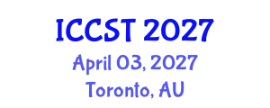 International Conference on Cancer Science and Therapy (ICCST) April 03, 2027 - Toronto, Australia