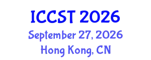 International Conference on Cancer Science and Therapy (ICCST) September 27, 2026 - Hong Kong, China