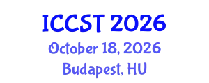 International Conference on Cancer Science and Therapy (ICCST) October 18, 2026 - Budapest, Hungary