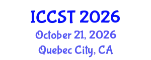 International Conference on Cancer Science and Therapy (ICCST) October 21, 2026 - Quebec City, Canada