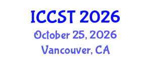 International Conference on Cancer Science and Therapy (ICCST) October 25, 2026 - Vancouver, Canada