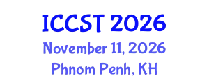 International Conference on Cancer Science and Therapy (ICCST) November 11, 2026 - Phnom Penh, Cambodia