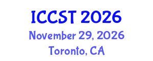 International Conference on Cancer Science and Therapy (ICCST) November 29, 2026 - Toronto, Canada