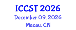 International Conference on Cancer Science and Therapy (ICCST) December 09, 2026 - Macau, China
