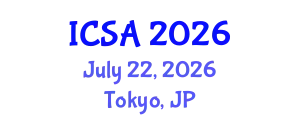 International Conference on Surgery and Anesthesia (ICSA) July 22, 2026 - Tokyo, Japan