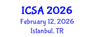 International Conference on Surgery and Anesthesia (ICSA) February 12, 2026 - Istanbul, Turkey