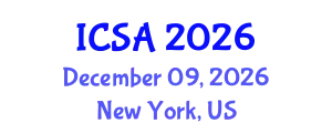International Conference on Surgery and Anesthesia (ICSA) December 09, 2026 - New York, United States