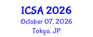 International Conference on Surgery and Anesthesia (ICSA) October 07, 2026 - Tokyo, Japan