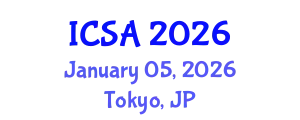 International Conference on Surgery and Anesthesia (ICSA) January 05, 2026 - Tokyo, Japan
