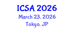 International Conference on Surgery and Anesthesia (ICSA) March 23, 2026 - Tokyo, Japan