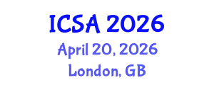 International Conference on Surgery and Anesthesia (ICSA) April 20, 2026 - London, United Kingdom