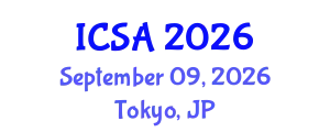 International Conference on Surgery and Anesthesia (ICSA) September 09, 2026 - Tokyo, Japan