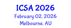 International Conference on Surgery and Anesthesia (ICSA) February 02, 2026 - Melbourne, Australia