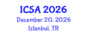 International Conference on Surgery and Anesthesia (ICSA) December 20, 2026 - Istanbul, Turkey