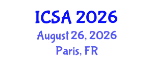 International Conference on Surgery and Anesthesia (ICSA) August 26, 2026 - Paris, France