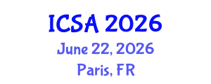 International Conference on Surgery and Anesthesia (ICSA) June 22, 2026 - Paris, France