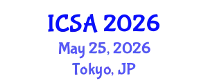 International Conference on Surgery and Anesthesia (ICSA) May 25, 2026 - Tokyo, Japan
