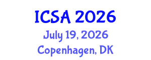 International Conference on Surgery and Anesthesia (ICSA) July 19, 2026 - Copenhagen, Denmark