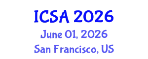 International Conference on Surgery and Anesthesia (ICSA) June 01, 2026 - San Francisco, United States