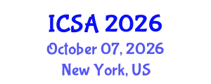 International Conference on Surgery and Anesthesia (ICSA) October 07, 2026 - New York, United States
