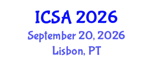 International Conference on Surgery and Anesthesia (ICSA) September 20, 2026 - Lisbon, Portugal