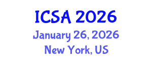 International Conference on Surgery and Anesthesia (ICSA) January 26, 2026 - New York, United States