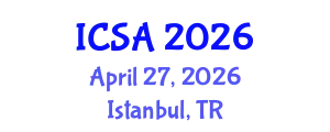 International Conference on Surgery and Anesthesia (ICSA) April 27, 2026 - Istanbul, Turkey
