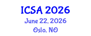 International Conference on Surgery and Anesthesia (ICSA) June 22, 2026 - Oslo, Norway