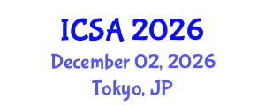 International Conference on Surgery and Anesthesia (ICSA) December 02, 2026 - Tokyo, Japan