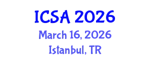 International Conference on Surgery and Anesthesia (ICSA) March 16, 2026 - Istanbul, Turkey