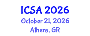 International Conference on Surgery and Anesthesia (ICSA) October 21, 2026 - Athens, Greece