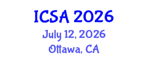 International Conference on Surgery and Anesthesia (ICSA) July 12, 2026 - Ottawa, Canada