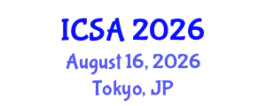 International Conference on Surgery and Anesthesia (ICSA) August 16, 2026 - Tokyo, Japan
