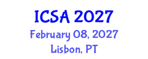 International Conference on Surgery and Anesthesia (ICSA) February 08, 2027 - Lisbon, Portugal