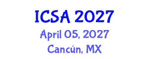 International Conference on Surgery and Anesthesia (ICSA) April 05, 2027 - Cancún, Mexico