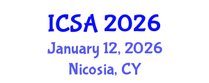 International Conference on Surgery and Anesthesia (ICSA) January 12, 2026 - Nicosia, Cyprus