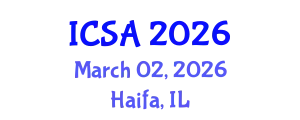 International Conference on Surgery and Anesthesia (ICSA) March 02, 2026 - Haifa, Israel