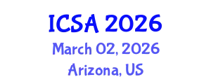 International Conference on Surgery and Anesthesia (ICSA) March 02, 2026 - Arizona, United States