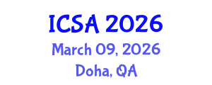 International Conference on Surgery and Anesthesia (ICSA) March 09, 2026 - Doha, Qatar