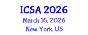 International Conference on Surgery and Anesthesia (ICSA) March 16, 2026 - New York, United States