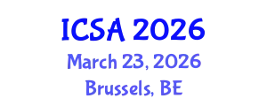 International Conference on Surgery and Anesthesia (ICSA) March 23, 2026 - Brussels, Belgium