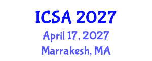 International Conference on Surgery and Anesthesia (ICSA) April 17, 2027 - Marrakesh, Morocco