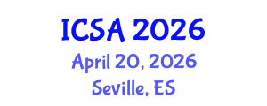 International Conference on Surgery and Anesthesia (ICSA) April 20, 2026 - Seville, Spain