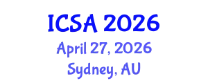 International Conference on Surgery and Anesthesia (ICSA) April 27, 2026 - Sydney, Australia
