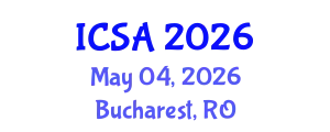 International Conference on Surgery and Anesthesia (ICSA) May 04, 2026 - Bucharest, Romania