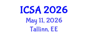 International Conference on Surgery and Anesthesia (ICSA) May 11, 2026 - Tallinn, Estonia