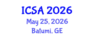 International Conference on Surgery and Anesthesia (ICSA) May 25, 2026 - Batumi, Georgia