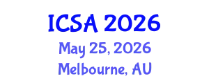 International Conference on Surgery and Anesthesia (ICSA) May 25, 2026 - Melbourne, Australia