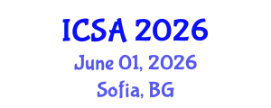 International Conference on Surgery and Anesthesia (ICSA) June 01, 2026 - Sofia, Bulgaria