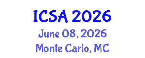 International Conference on Surgery and Anesthesia (ICSA) June 08, 2026 - Monte Carlo, Monaco